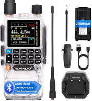Ham Radio 199CH Bluetooth App Programming Airband 2500mAh Long Range