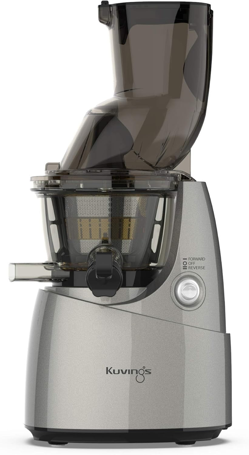 Whole Slow Juicer Cold Press 82mm Feed Chute 60RPM Slim Quiet BPA Free