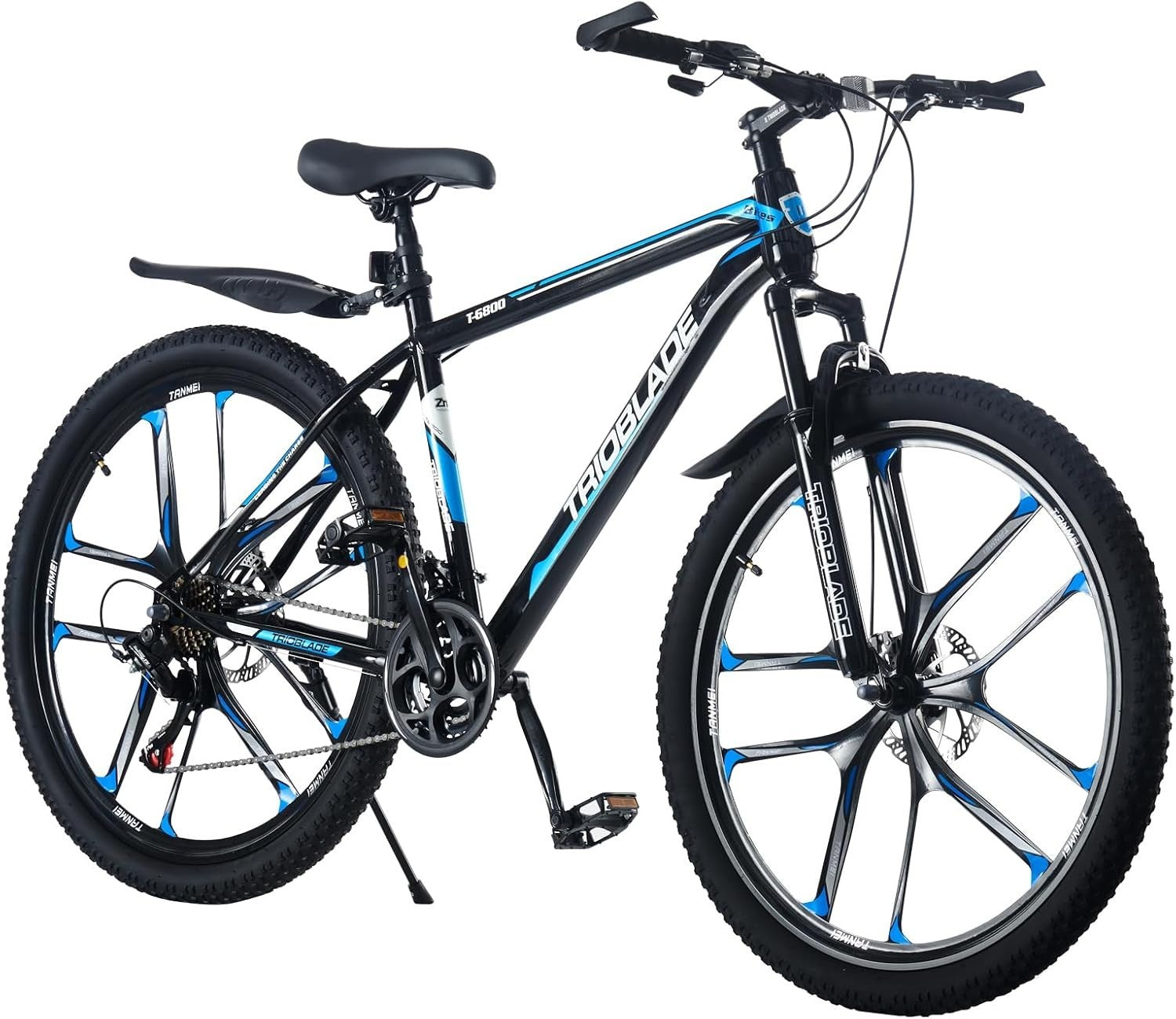 Mountain Bike 27.5" 21-Speed Dual Disc Brake Adult Durable Lightweight