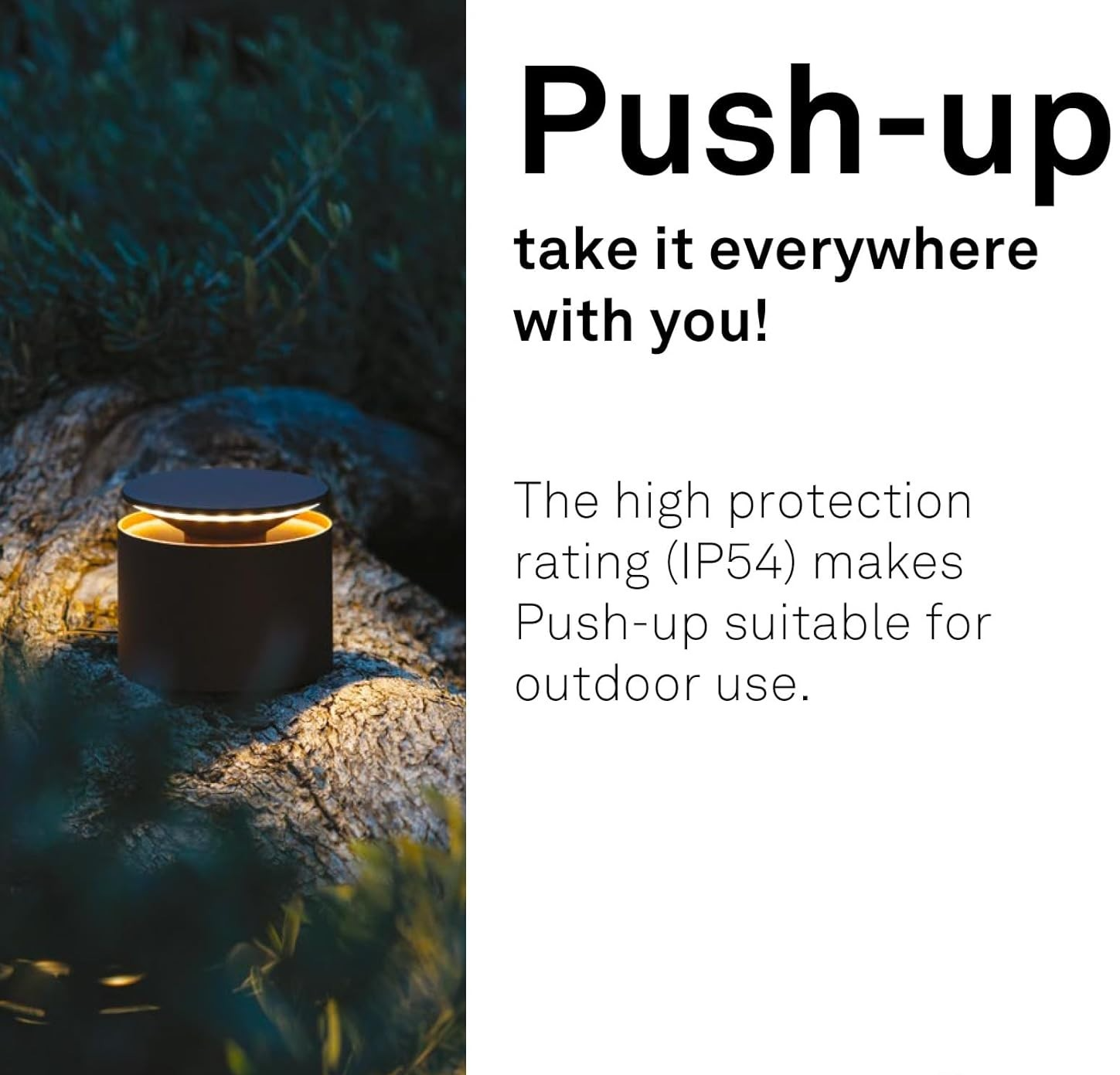 Rechargeable Touch Control Table Lamp | Outdoor Safe, Dimmable, LED Light