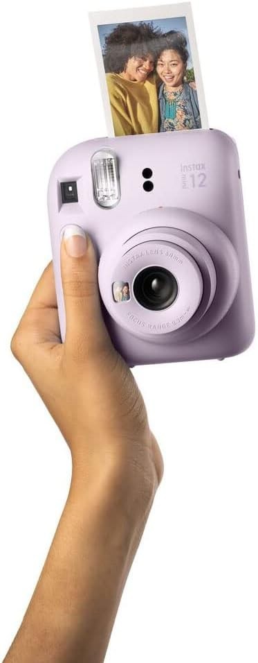 Instant Camera Bundle Lilac Purple 40 Shot Film Pack Selfie Mirror