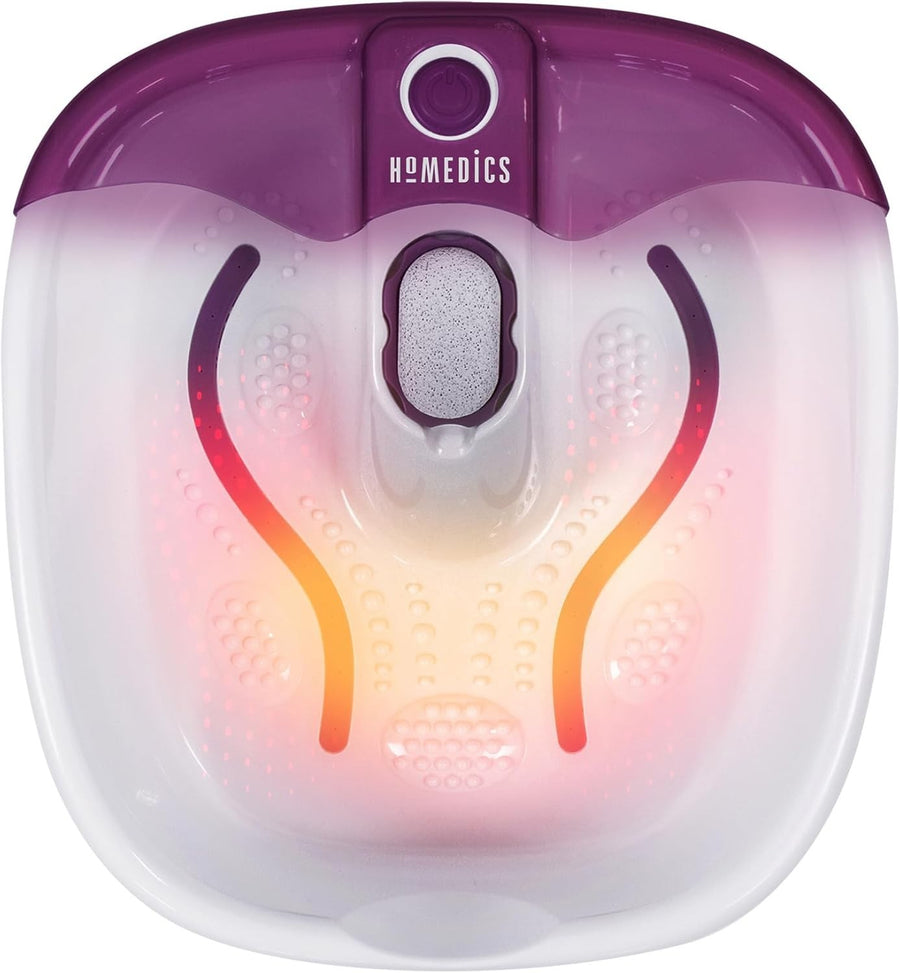 Bubblemate Foot Spa Massager | Heat, Bubble Turbo & Pedicure Pumice