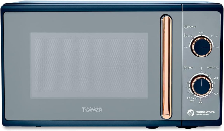 20L Microwave 800W Manual 5 Power Levels 35 Min Timer