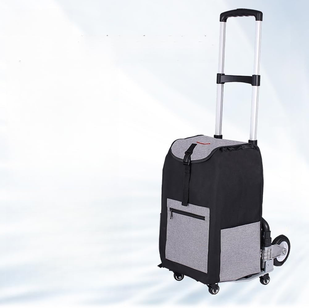 Heavy Duty Stair Climbing Cart 330lb Folding Hand Truck 10 Wheels