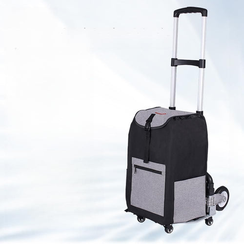 Heavy Duty Stair Climbing Cart 330lb Folding Hand Truck 10 Wheels