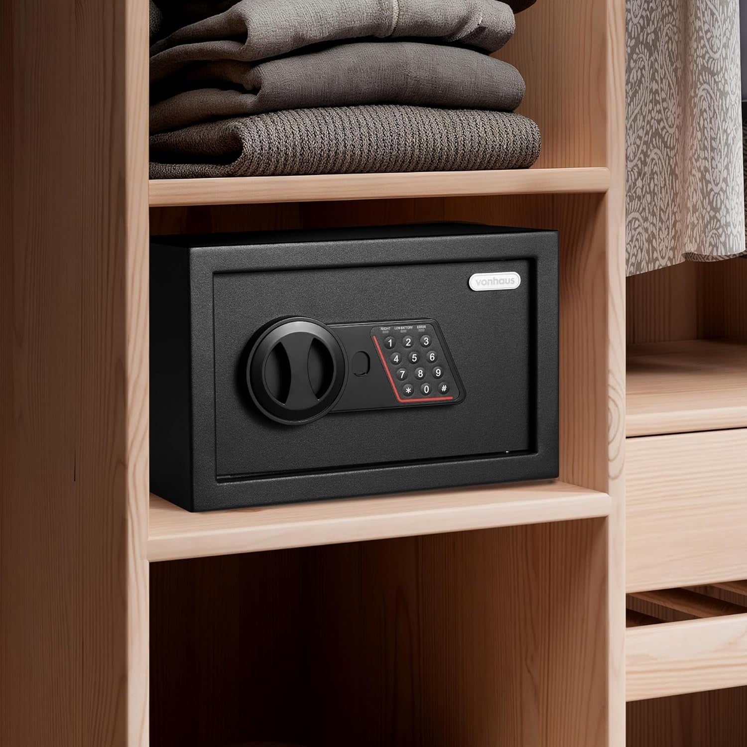 8.5L Digital Safe Box Electronic Keypad Cash Jewelry Security Lock
