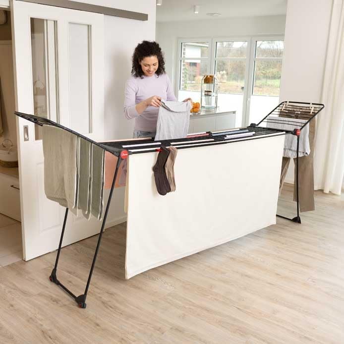Large Extendable Clothes Airer Drying Rack Folding Heavy Duty Indoor