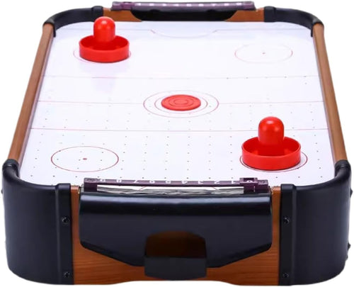 Mini Wooden Desktop Air Hockey Table Quiet Play Skill Builder