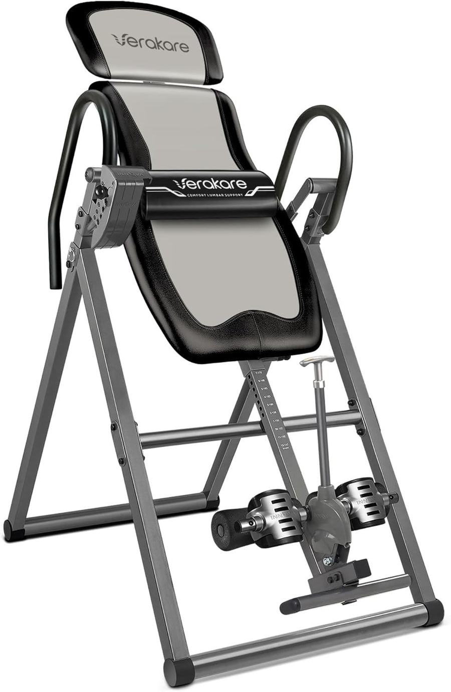 Heavy Duty Inversion Table Back & Neck Pain Relief with Adjustable Headrest
