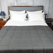 9kg Weighted Blanket 153x203cm Grey for Stress, Anxiety & Better Sleep