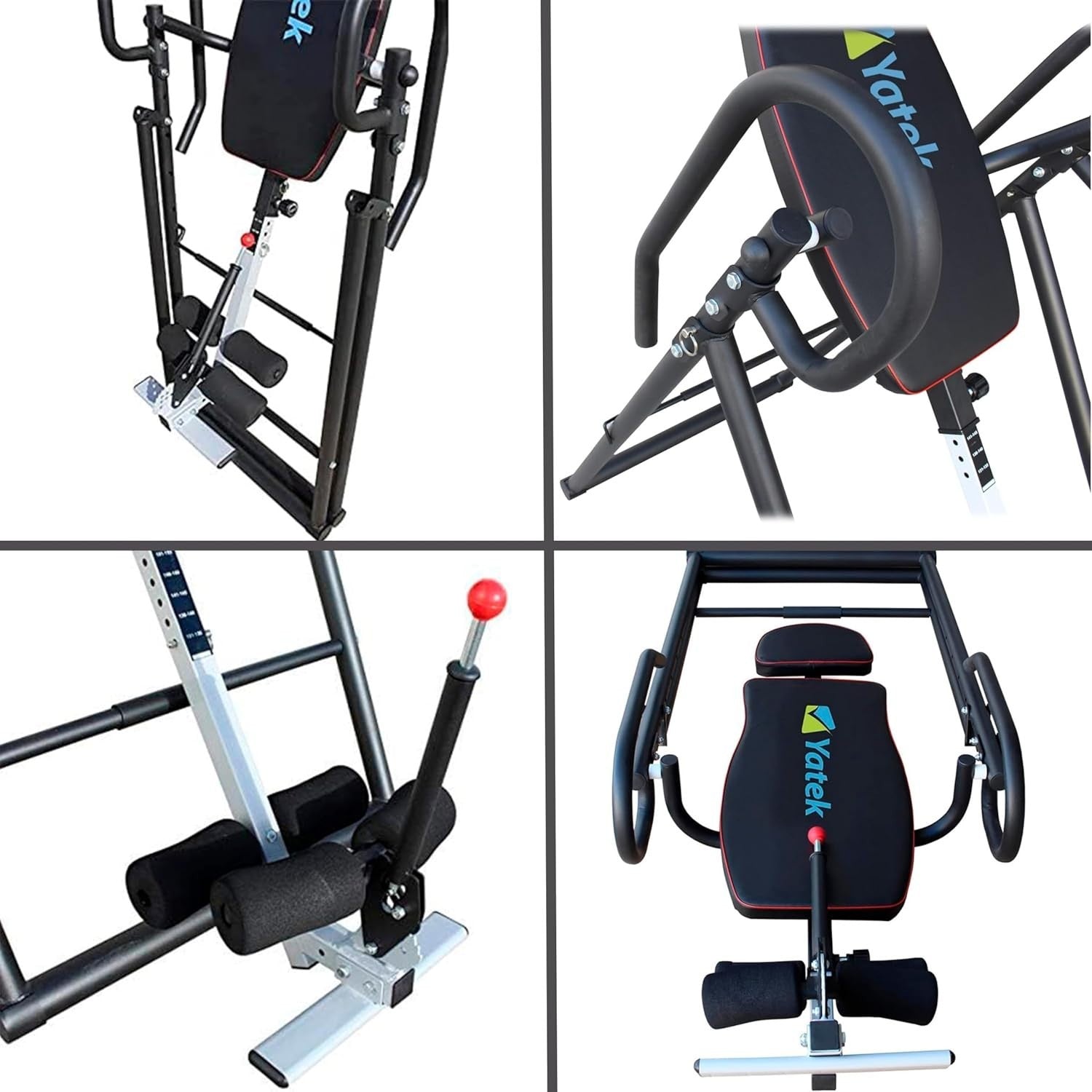 Heavy Duty Inversion Table Foldable 150kg Adjustable Back Therapy