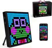 Pixel Art Alarm Clock RGB LED Display Bluetooth App Control Multicolour