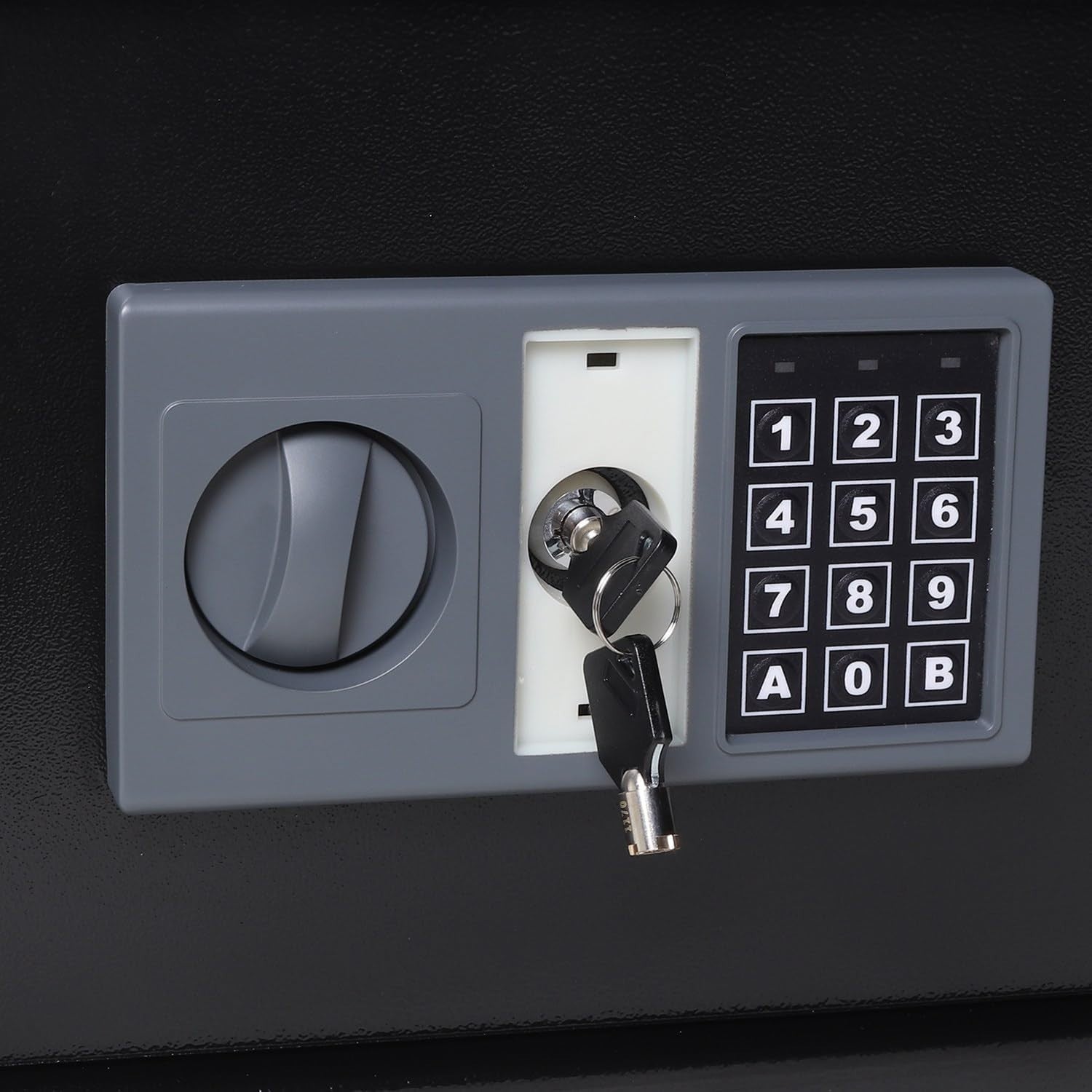 16.9L Fireproof Waterproof Safe Box Key Lock Cash Document Safe