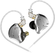 KZ ZS10 Pro 5 Driver Hybrid HiFi Earphones 4BA+1DD In Ear Monitor Black