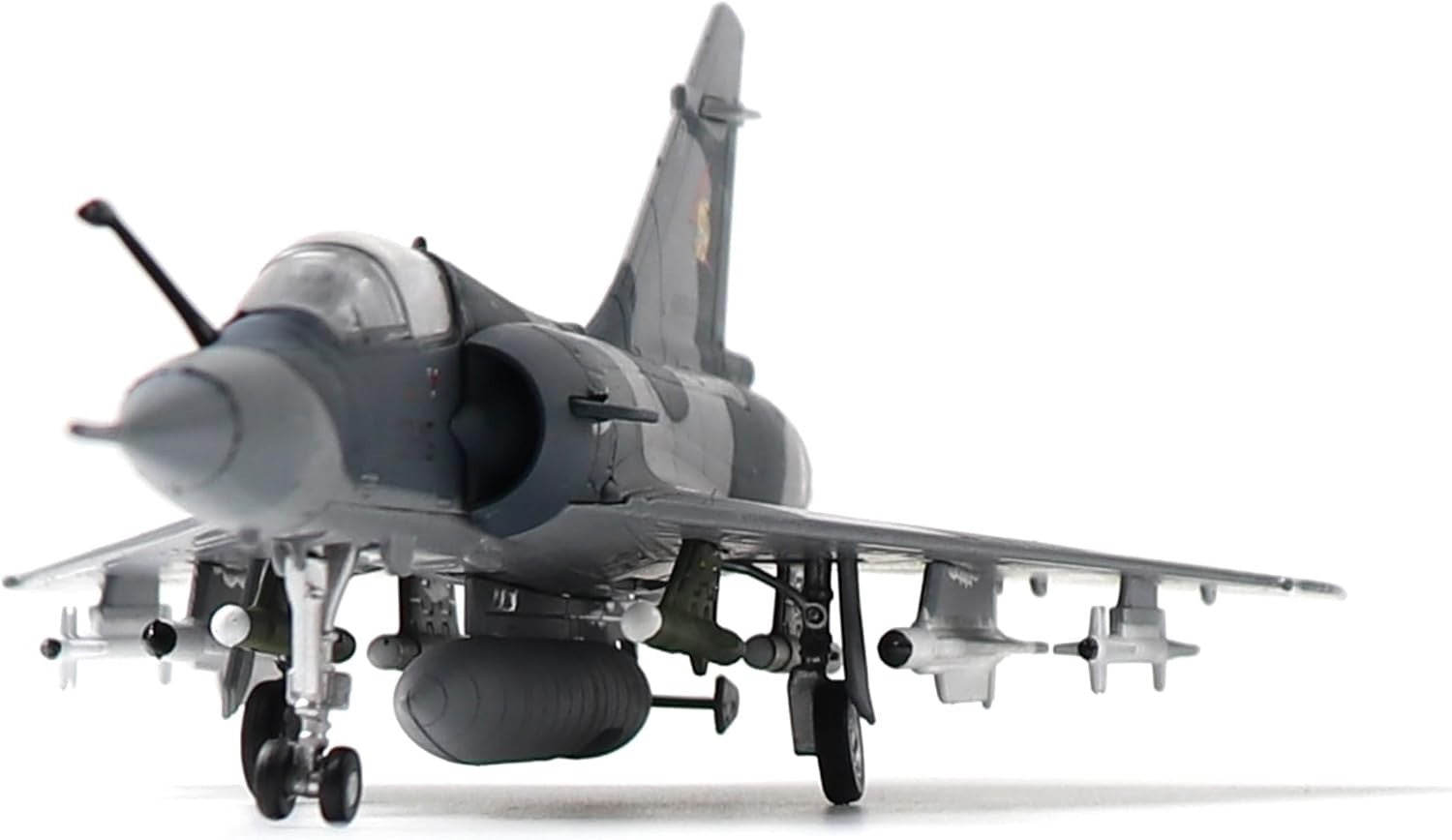 Diecast Mirage 2000 Fighter Jet Model 1/100 Metal Plane Display Gift