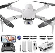 Foldable Drone with 1080P Camera, FPV Quadcopter with 2 Batteries & App Control