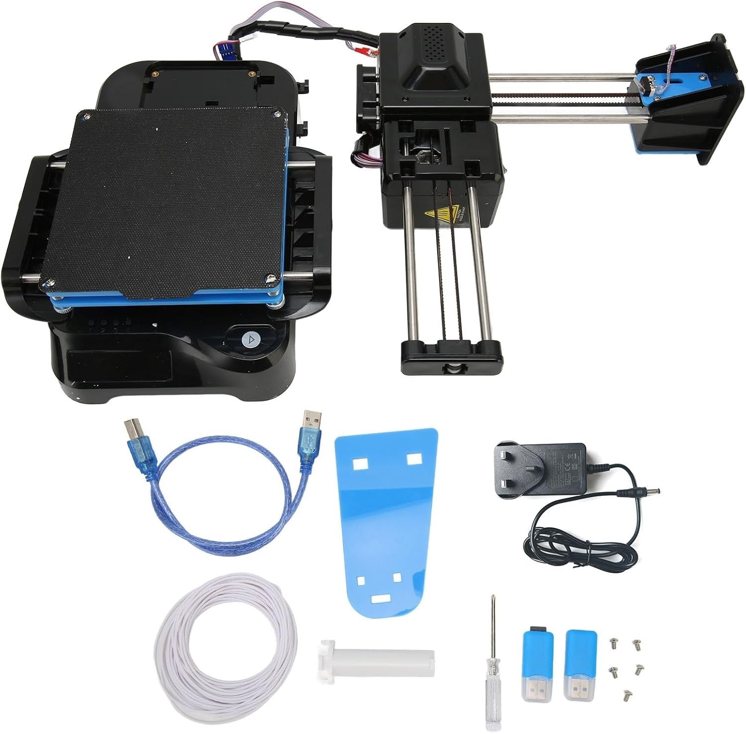 DIY Mini 3D Printer Kit High Accuracy Fast Heat 100x100x100mm UK