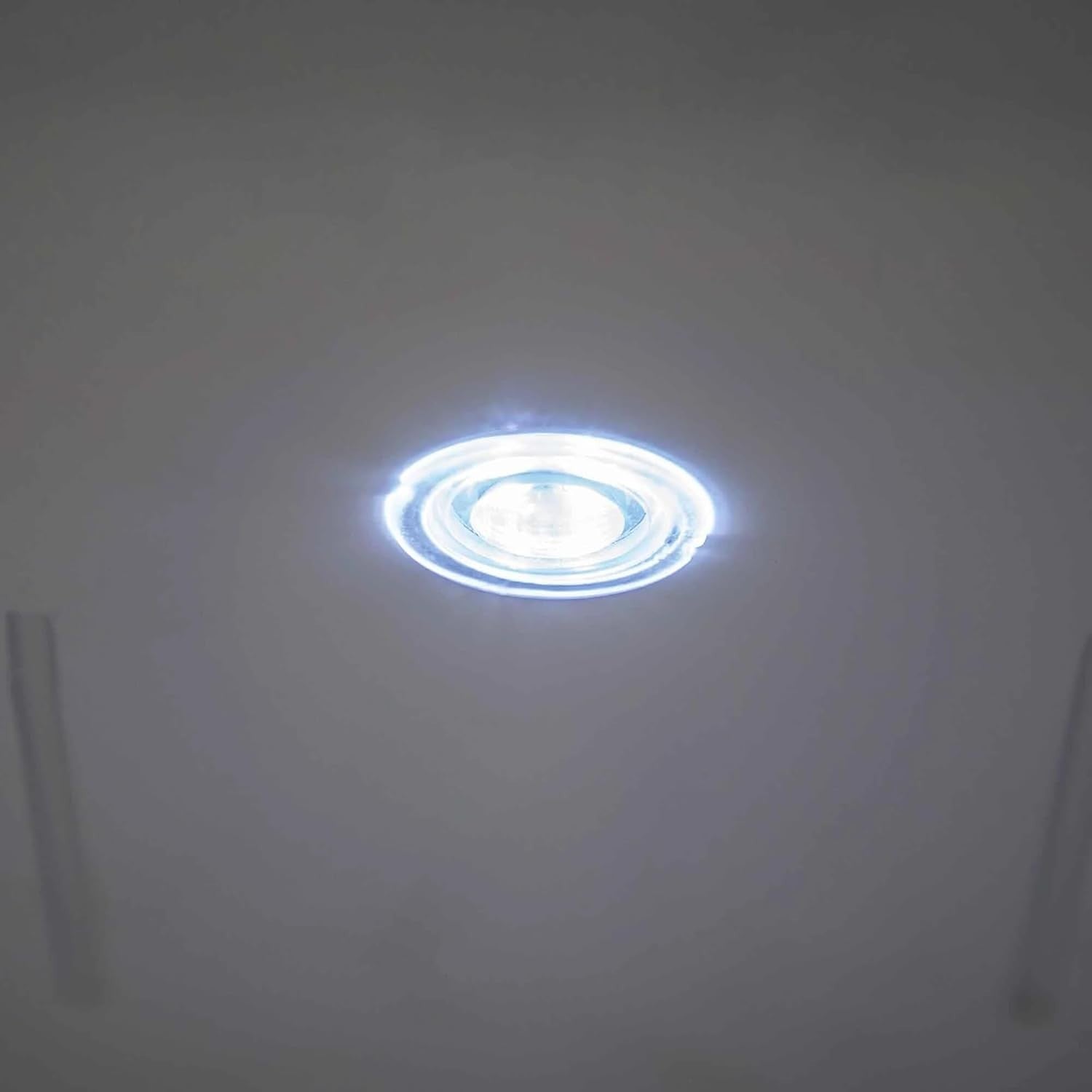 Mini Fridge 33L Cooler Ultra Quiet Black LED Light Reversible Door