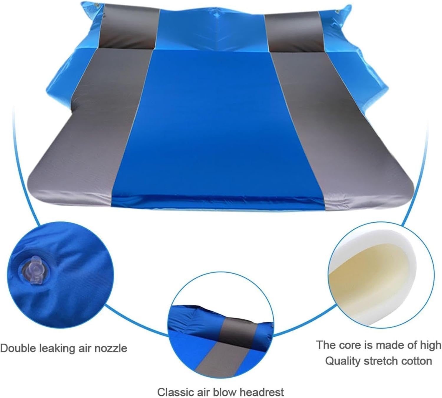 SUV Air Mattress Waterproof Back Seat Inflatable Bed for Travel