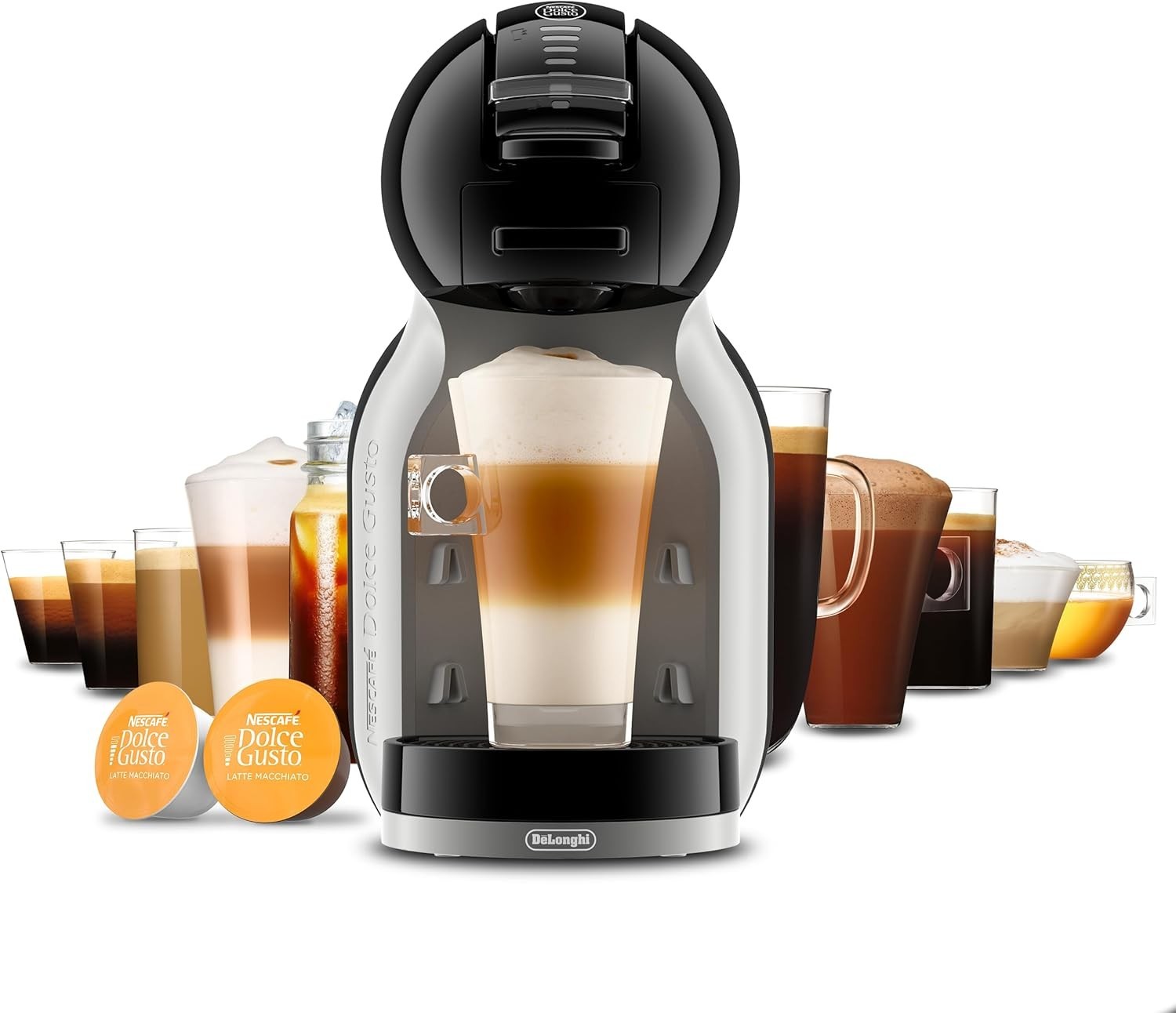 Automatic Coffee Pod Machine | 15 Bar Pressure | Compact Espresso Maker
