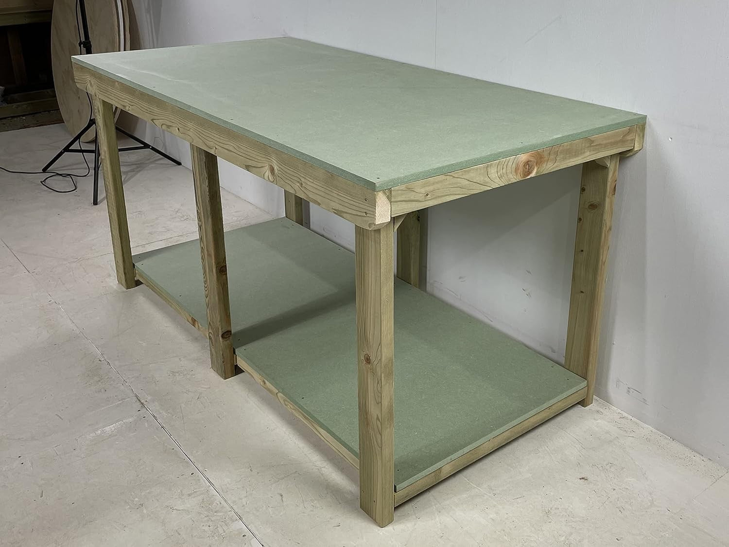 7ft Moisture-Resistant Wide uniMDF Workbench – Heavy Duty 3ft Deep Table