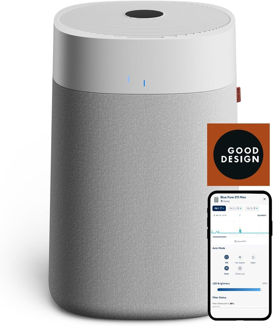 Large Room HEPA Air Purifier 278m² Smart Auto Quiet Pets Allergy