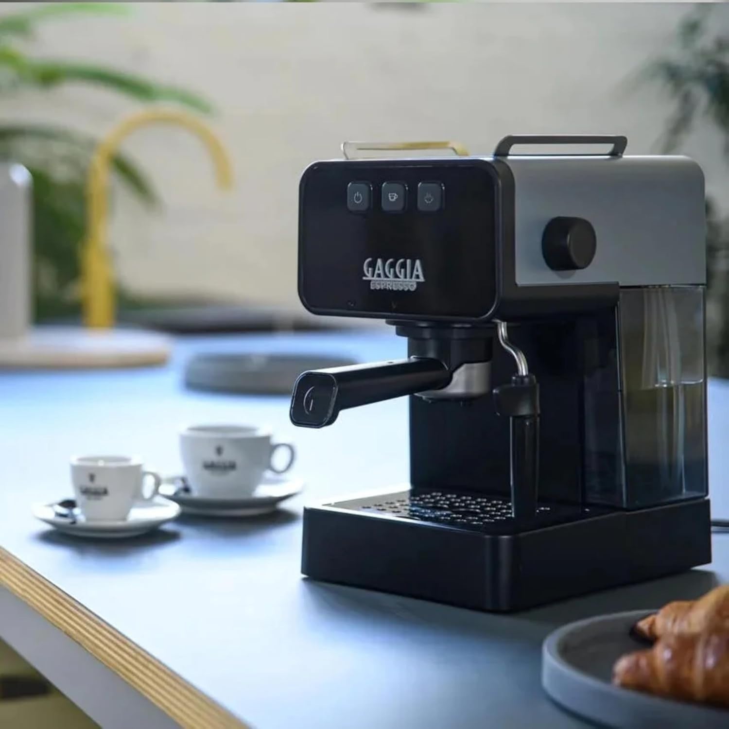 1.2L Manual Espresso Machine | Powerful 1425W | Milk Frother | Café-Style Drinks