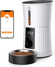 Smart WiFi Automatic Pet Feeder 4L App Control Food Dispenser Timer