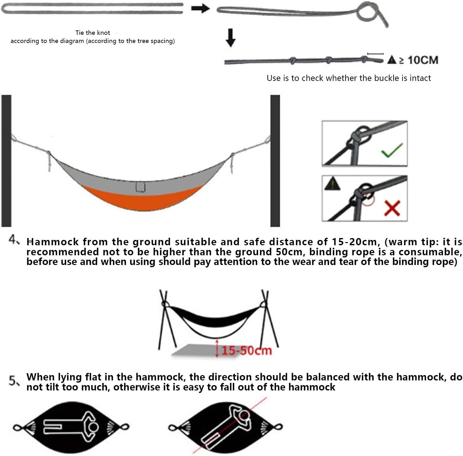 Ultralight Portable Camping Hammock with Tree Straps Breathable Setup - Green