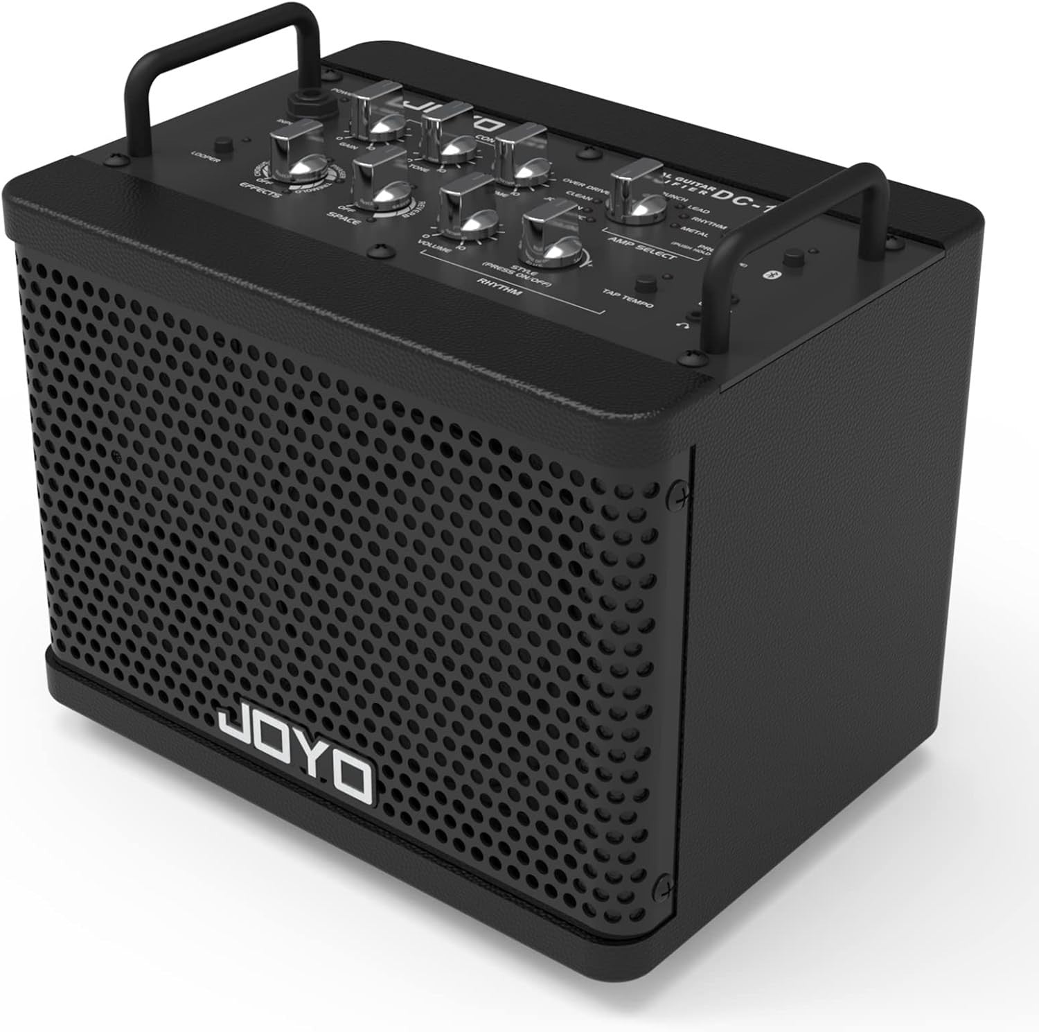 15W Portable Guitar Amp Rechargeable Bluetooth 9 Amp Models Looper FX