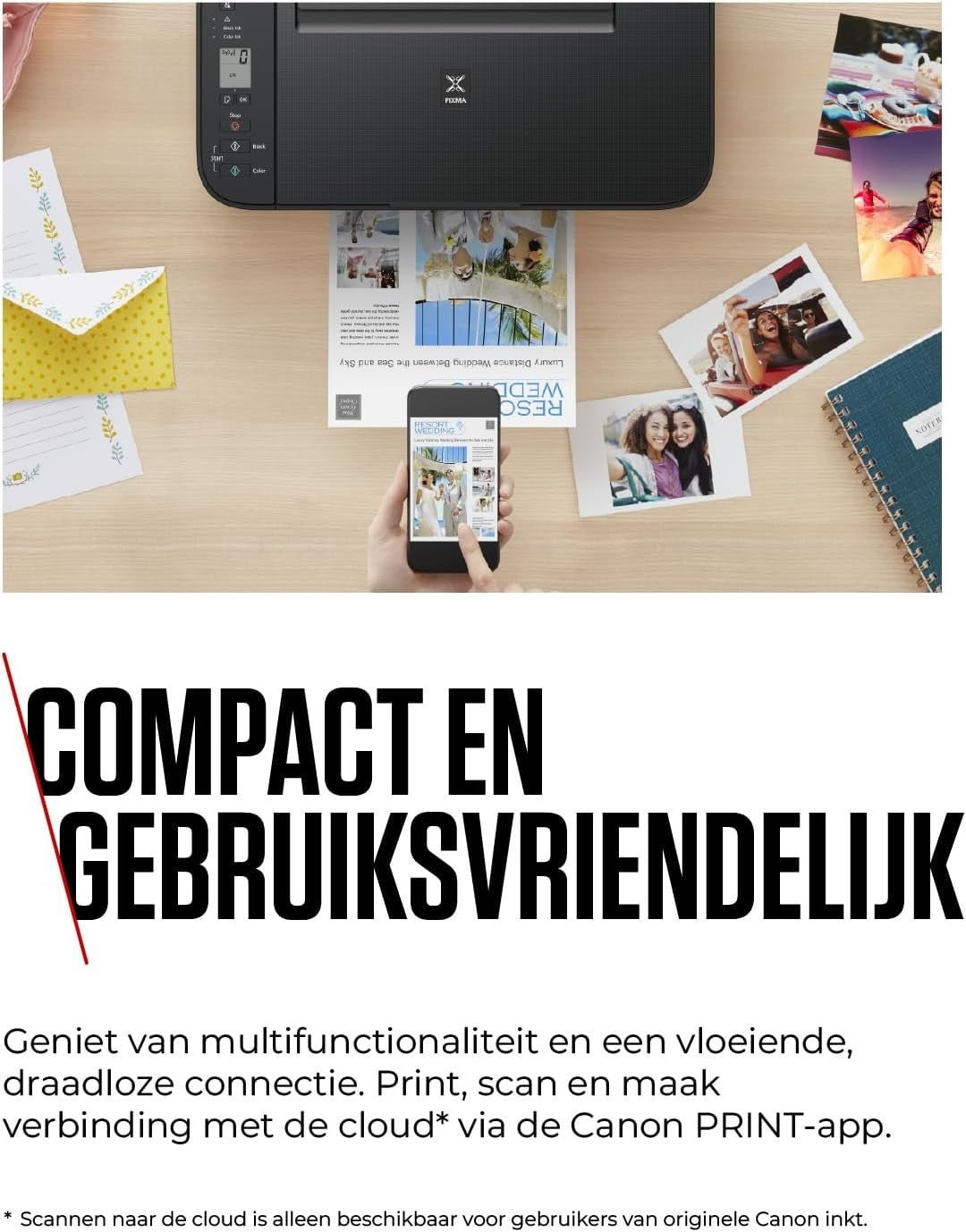 A4 Monochrome Inkjet All-in-One Printer USB Wireless Auto 2-Sided