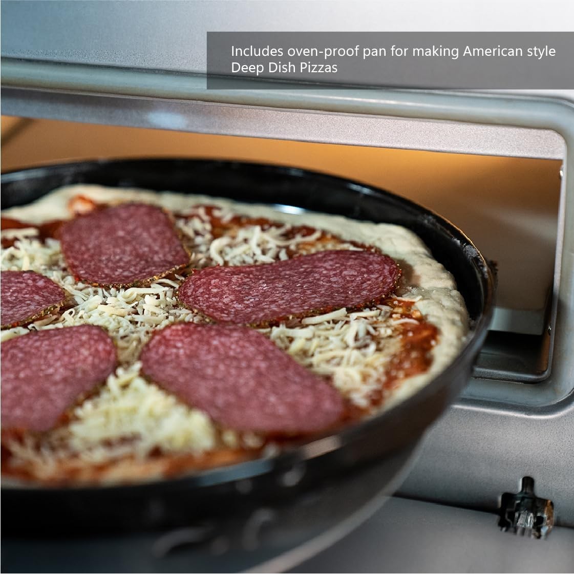 Indoor Electric Pizza Oven 450°C 32cm Stone Maker Timer LCD Touch Control