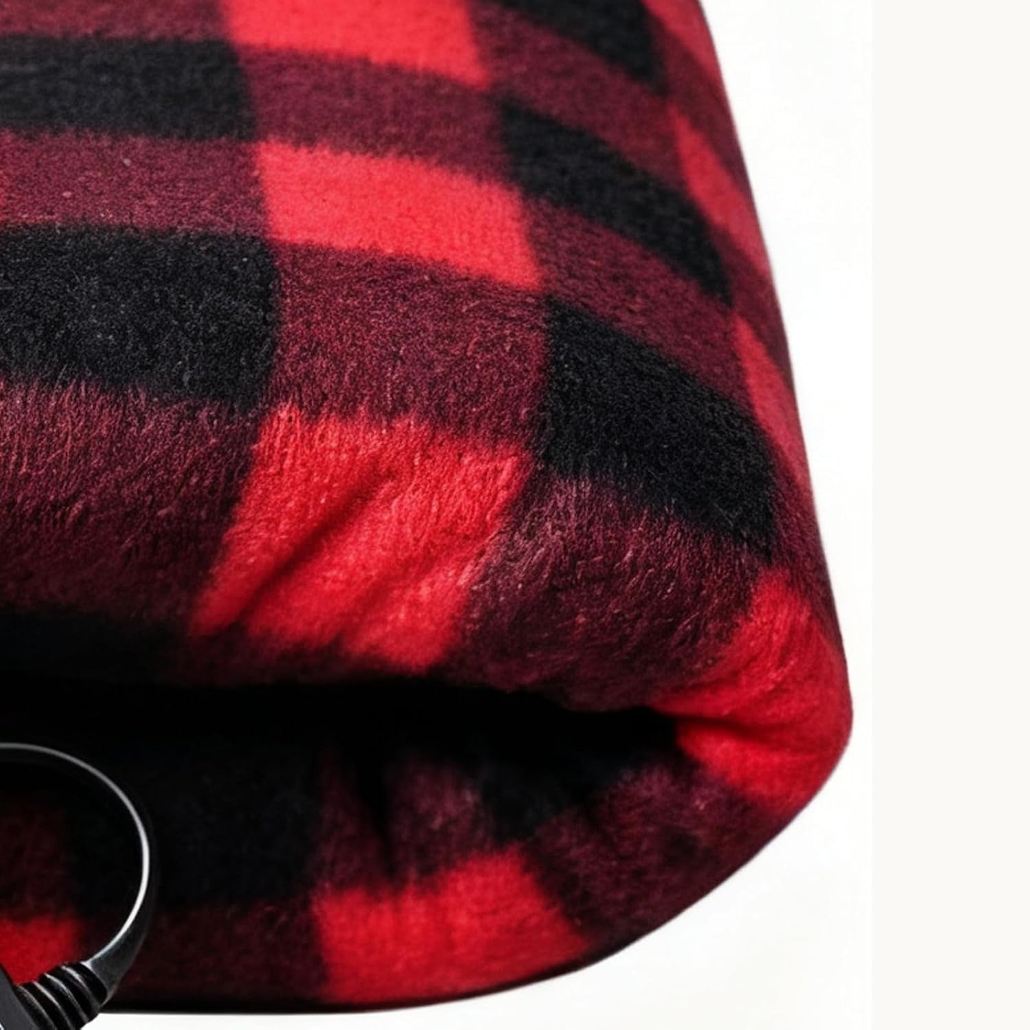 12V Electric Heated Car Blanket Throw 3 Heat Levels Travel Camping Warm