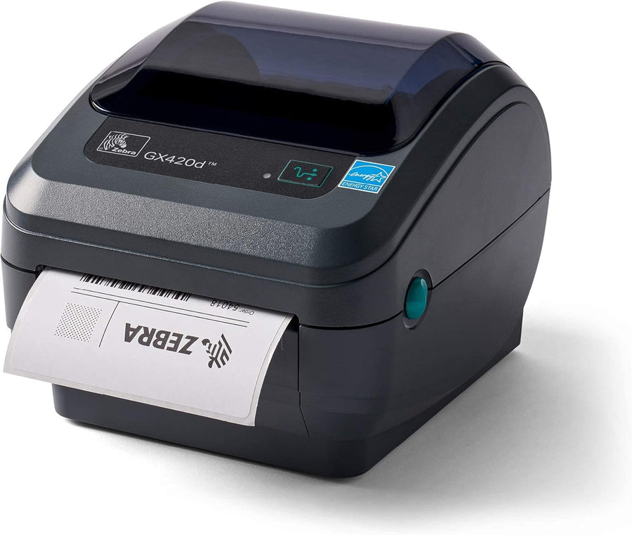 4 Inch Thermal Label Barcode Printer Desktop Black