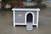 Deluxe Rabbit Hide House Outdoor Guinea Pig Shelter Weatherproof Run