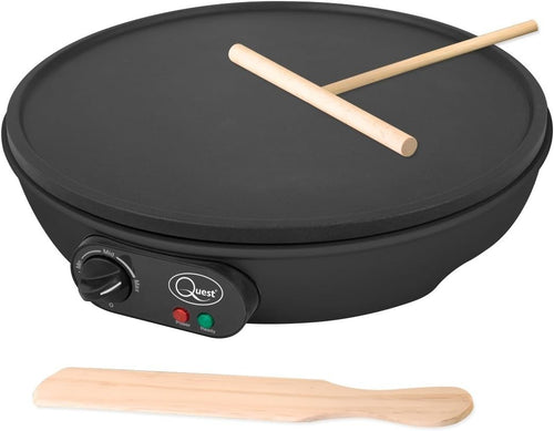 12" Electric Pancake & Crepe Maker 1000W Non-Stick with Tools