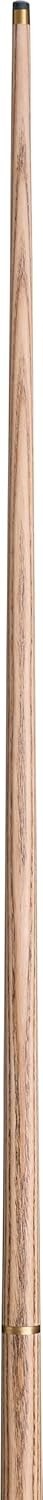 57" Ash Snooker Pool Cue 2 Piece 9.5mm Tip Hand Spliced Butt