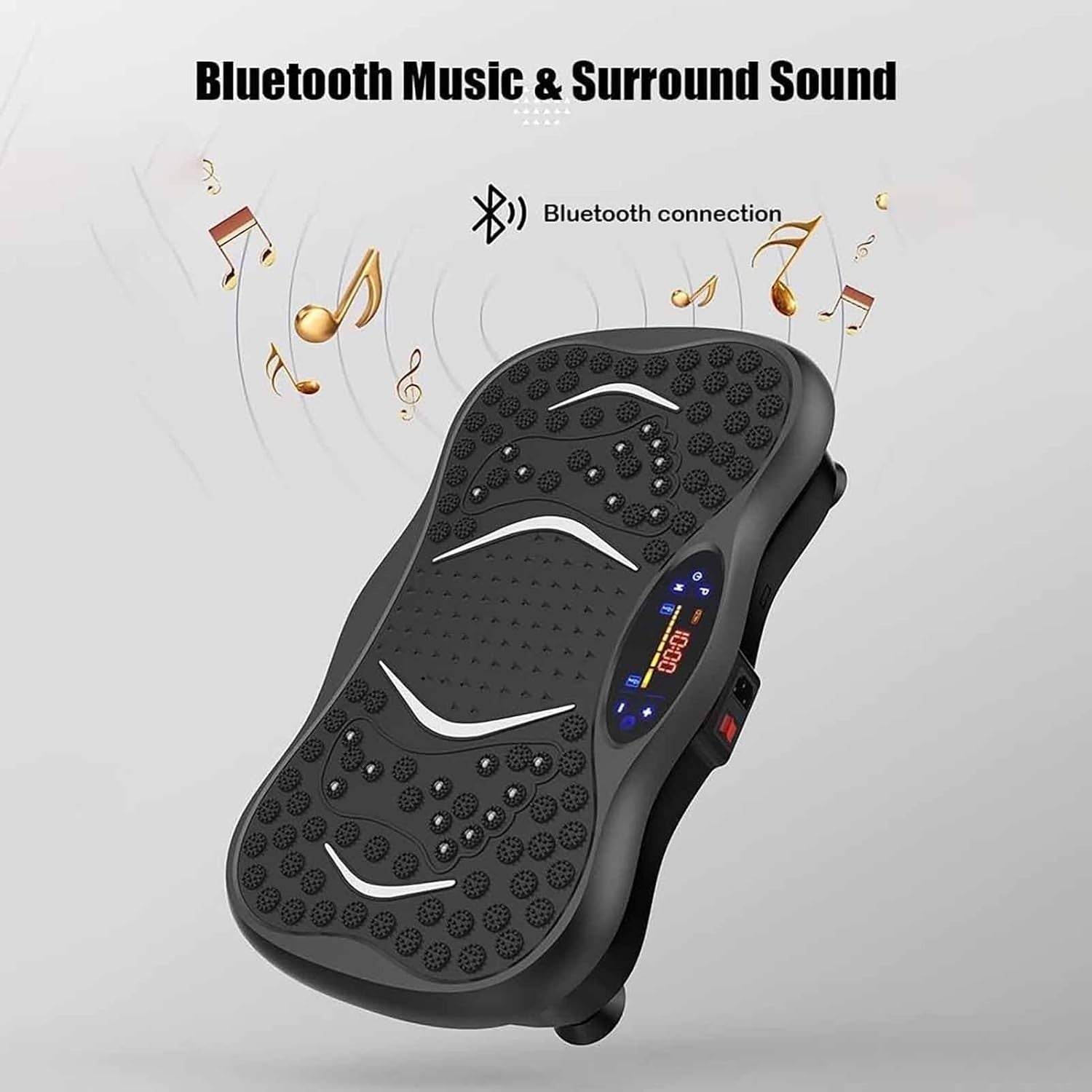 Vibration Plate Exercise Machine 99 Speeds Weight Loss Lymphatic Drainage