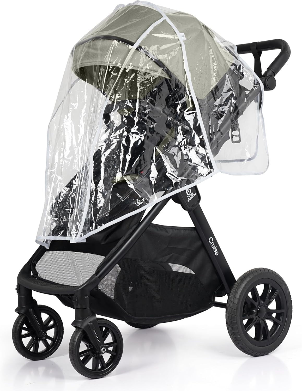 3 in 1 Baby Travel System i-Size Car Seat Pram Stroller Newborn–4Y