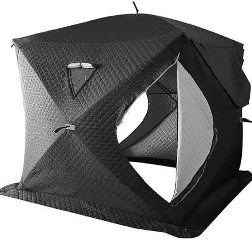 4-Person Outdoor Sauna Tent Insulated Portable Hot Tent Chimney View Window