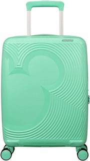Cabin Hard Shell Suitcase Expandable 55cm TSA Lock Spinner Wheels Mint