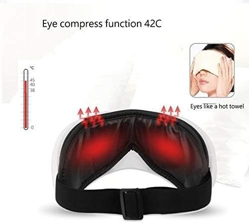 Heated Eye Massager Vibration Bluetooth Foldable
