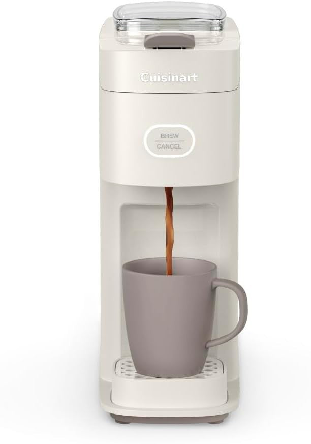 Single Serve Coffee Maker Pod Compatible Auto Shut Off Compact 12oz Brewer