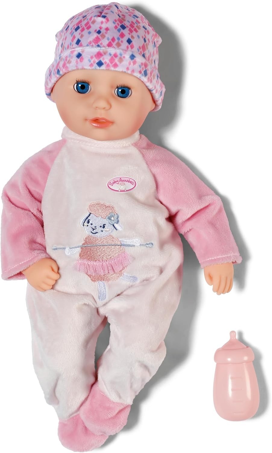 14” Soft Baby Doll Sleeping Eyes First Doll Bottle Outfit