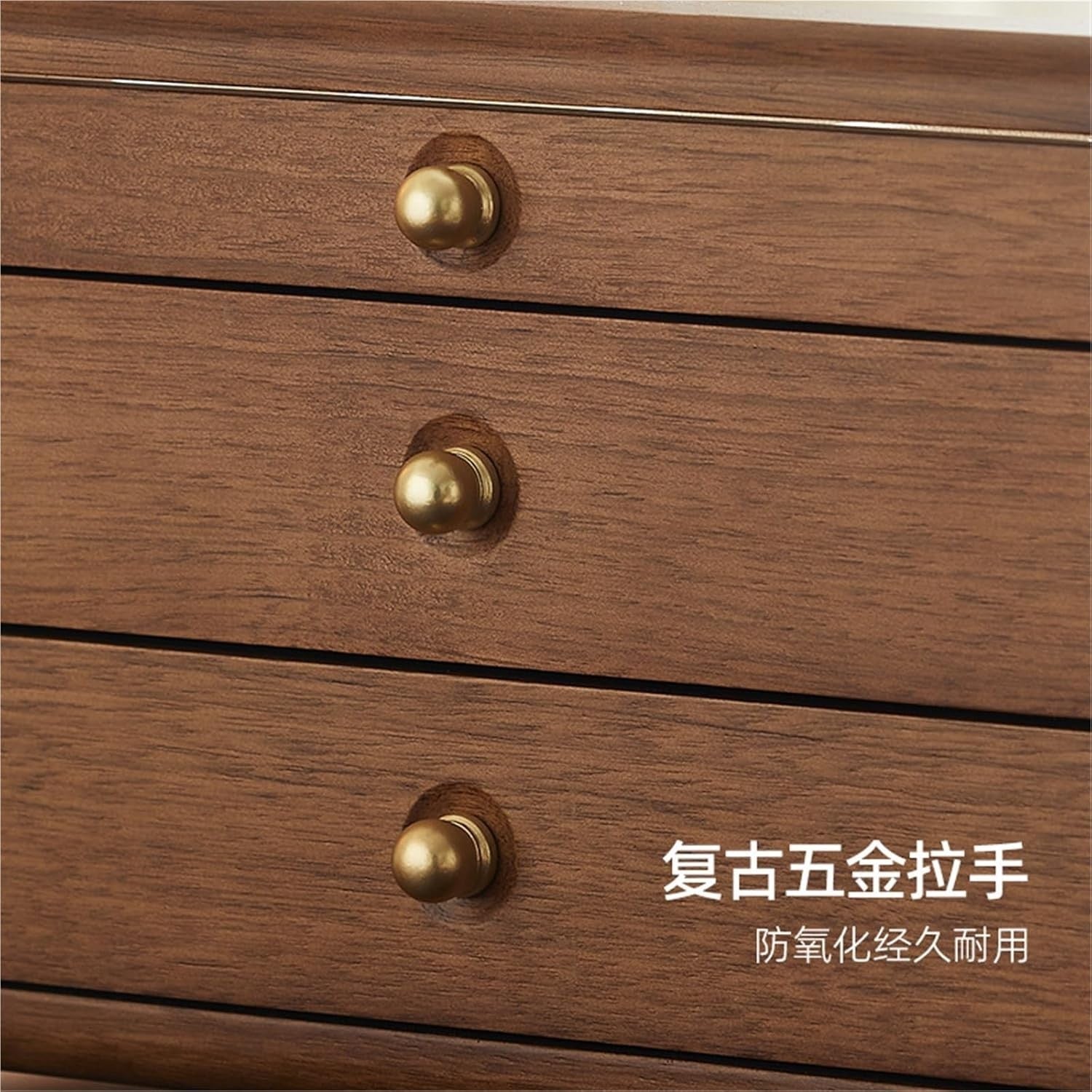 Large Wooden Jewelry Armoire Multi Layer Organizer Luxury Storage Box