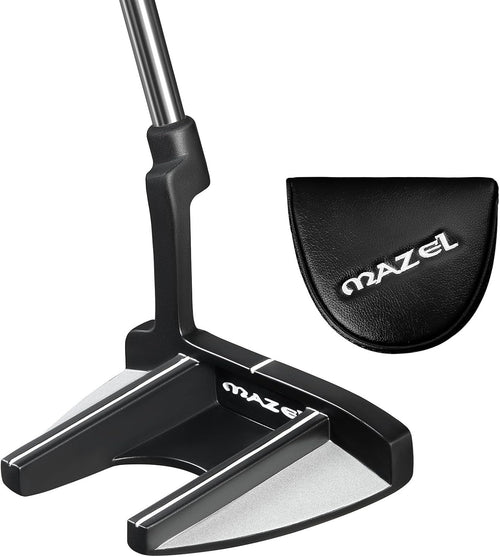 Mens Right Hand Mallet Golf Putter 34" Face Balanced Alignment High MOI