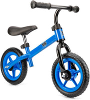 Kids Balance Bike No Pedals Adjustable Seat Training Bicycle Blue 2+