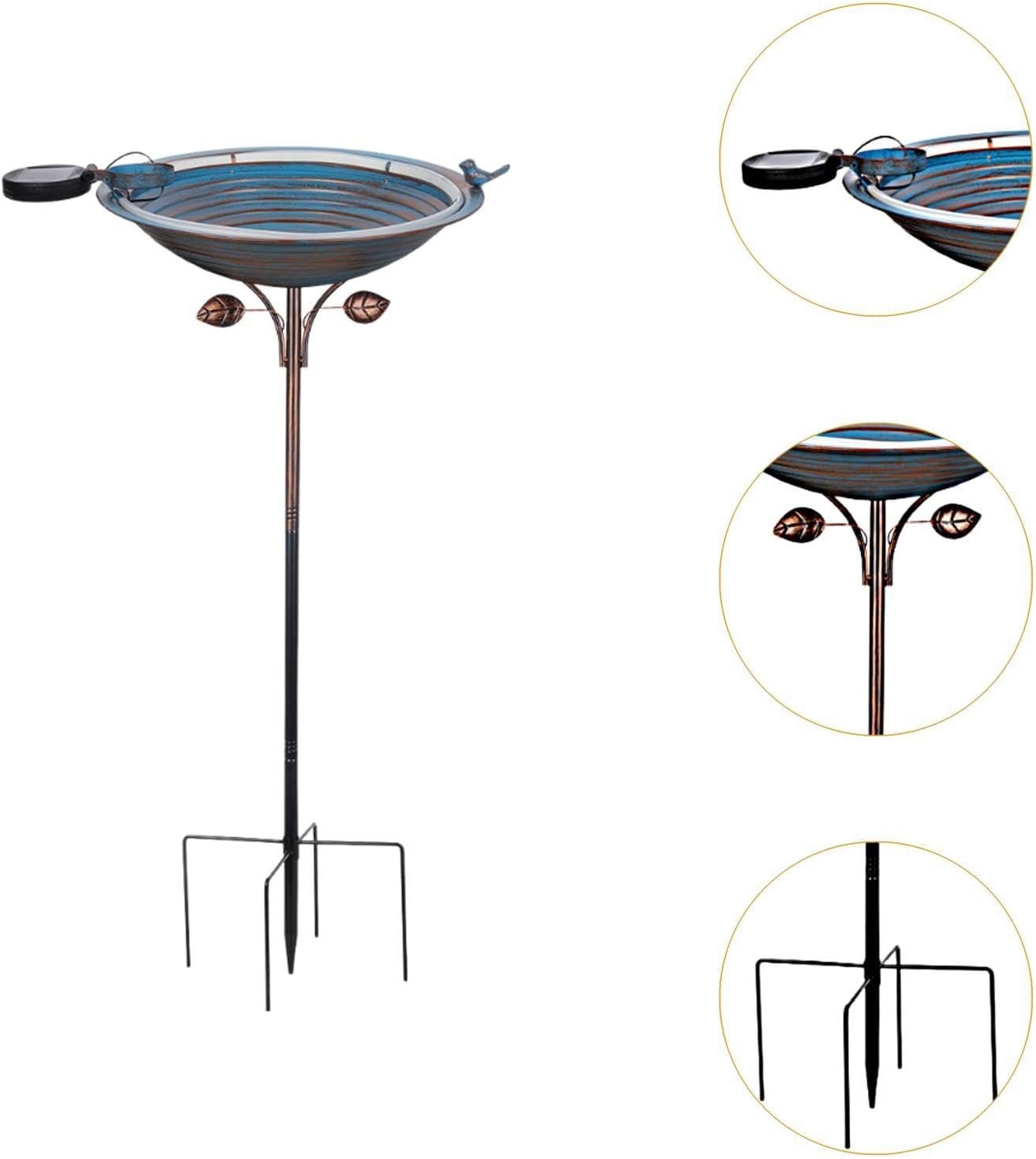 Bird Feeder, Freestanding Bird Bath, Vintage, Unique, for Garden, for Lawn