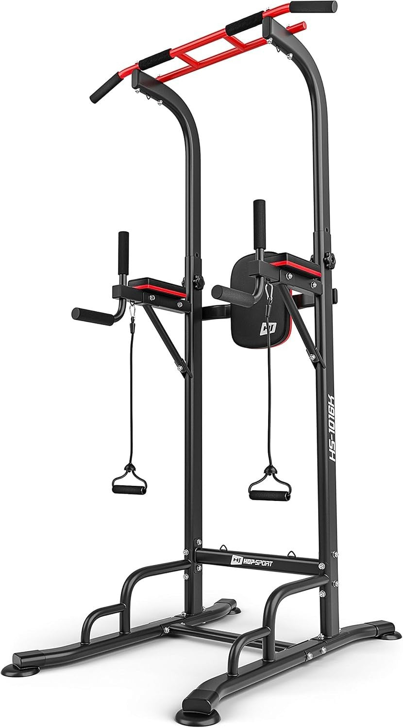 Professional Adjustable Power Tower – Pull-Up & Dip Strength Rack