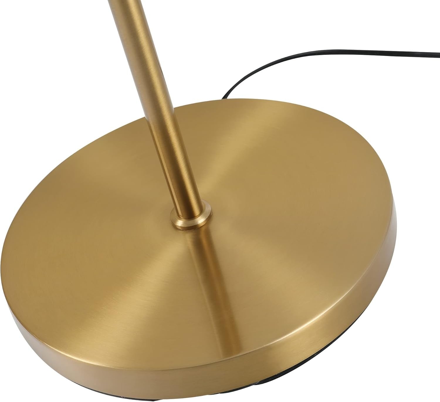 2 Light Gold Floor Lamp Modern Globe Standing Lamp Living Room Bedroom